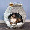 The Igloo Cat Bed Deluxe | The Refined Feline