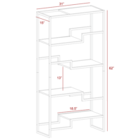 The Metropolitan Bookcase: A Modern Metal Bookshelf