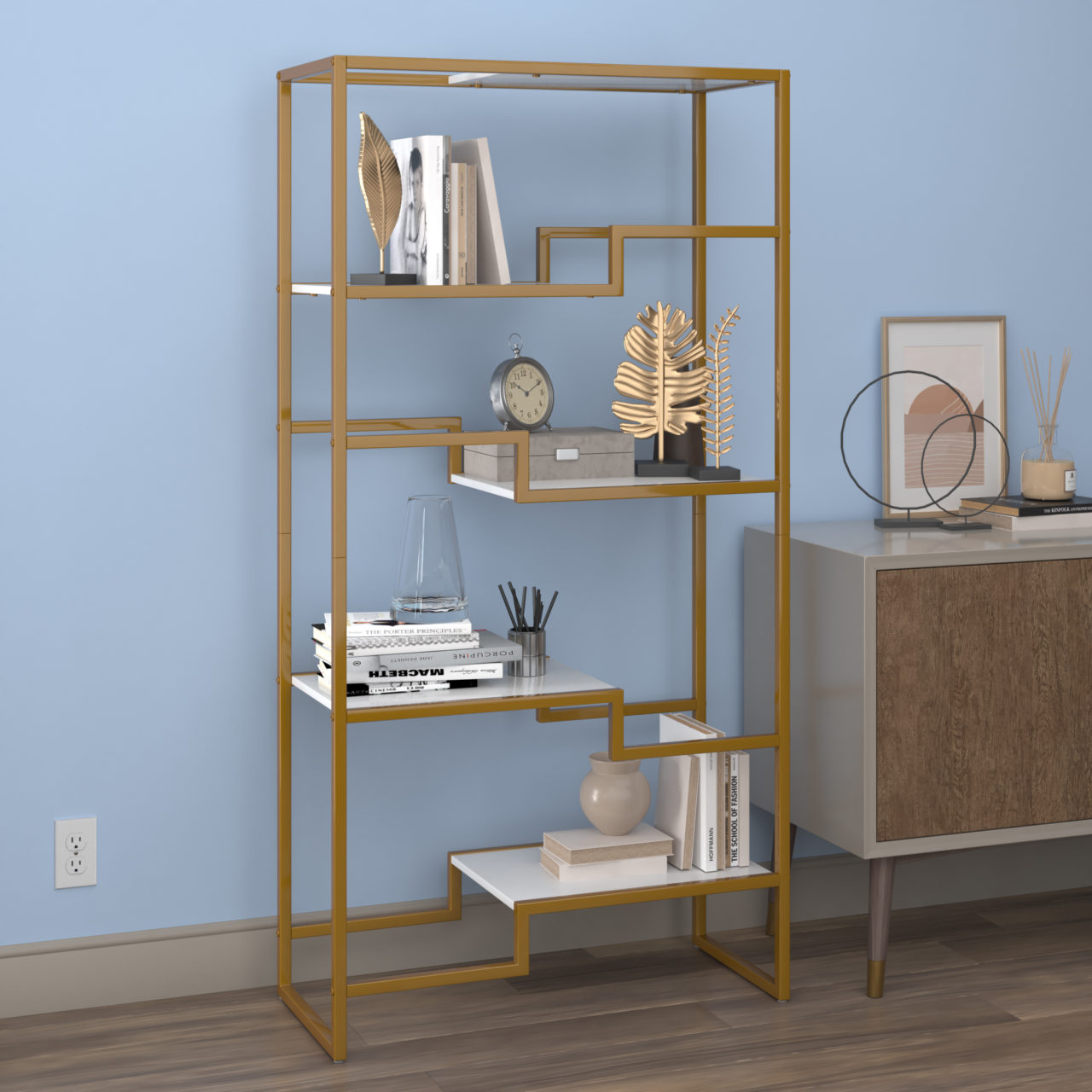 The Metropolitan Bookcase: A Modern Metal Bookshelf