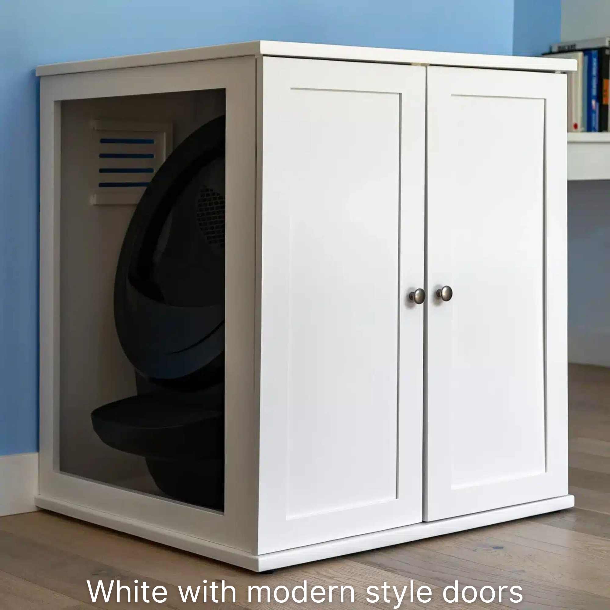 Refined Self Cleaning Litter Box Cabinet The Refined Feline