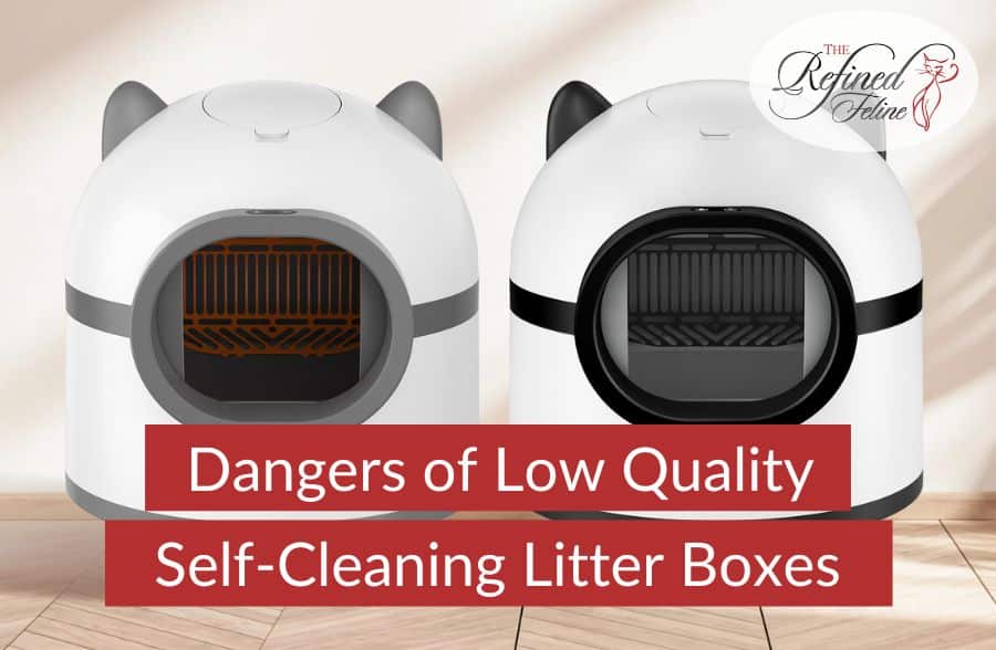 Dangers of Low Quality Self-Cleaning Litter Boxes